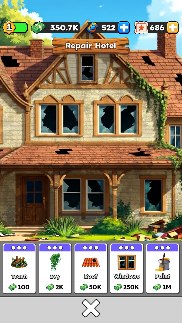 Resort building